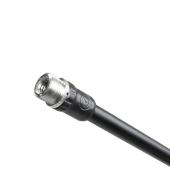 Gravity Short Microphone Stand with Folding Tripod Base and 2-Point Adjustment Telescoping Boom