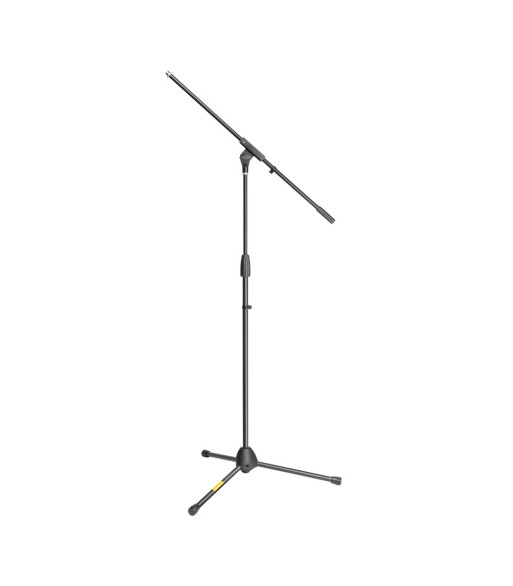 Tripod Microphone Stand with Boom Arm and Locking Leg