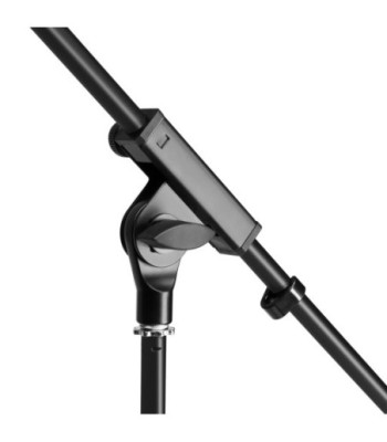 Tripod Microphone Stand with Boom Arm and Locking Leg