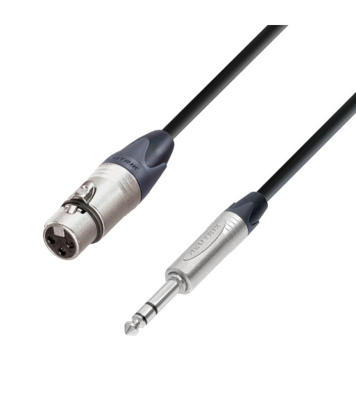 Balanced Cable | Neutrik® XLR Female x Jack TRS | 3 m