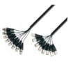 Studio Loom Cable | Adam Hall® 8 XLR Female x 8 XLR Male | 5 m