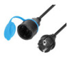 Power Extension Cable | Adam Hall® H05RR-F3G1.5 | 10 m