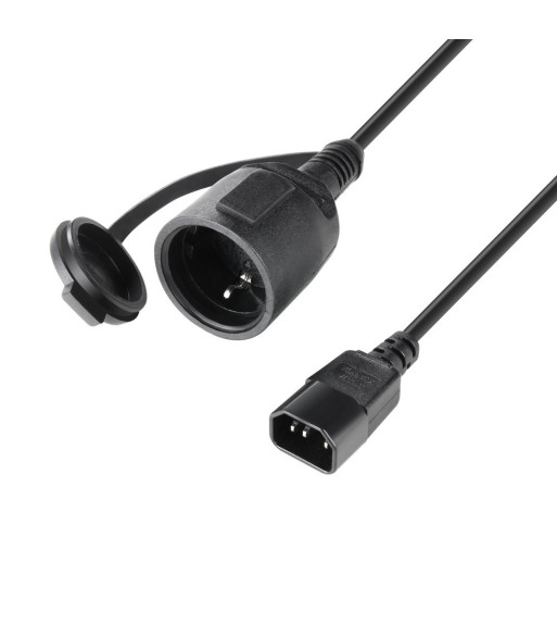Power Adapter Cable  CEE 7 IP44 - C14 0.5 m