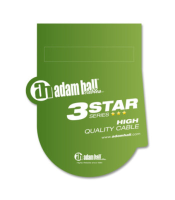 Twin Cable | Adam Hall® 2 RCA x 2 RCA | 1 m