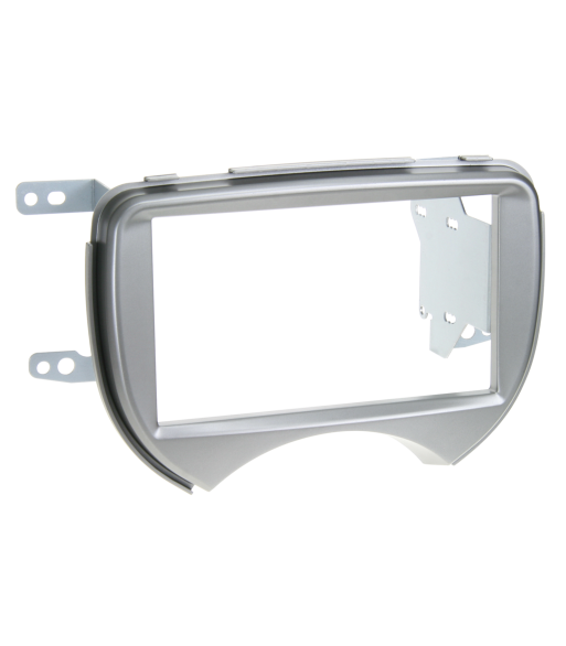 2-DIN radioramme Nissan Micra 2011 - sølv