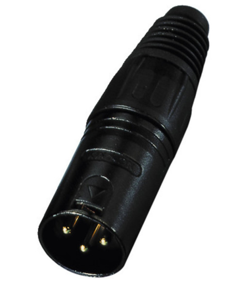 Neutrik XLR-stik han - NC-3MXB NEUTRIK