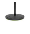 Gravity Short Touring Series Microphone Stand with Round Base and 2-Point Adjustment Telescoping Boom