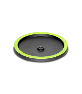 Gravity Short Touring Series Microphone Stand with Round Base and 2-Point Adjustment Telescoping Boom