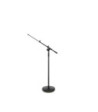 Gravity Touring Series Microphone Stand with Round Base and 2-Point Adjustment Telescoping Boom