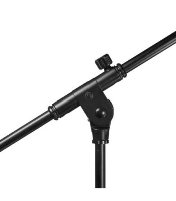 Gravity Touring Series Microphone Stand with Round Base and 2-Point Adjustment Telescoping Boom
