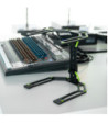 Gravity Adjustable Stand for Laptops and Controllers Including Neoprene Protection Bag