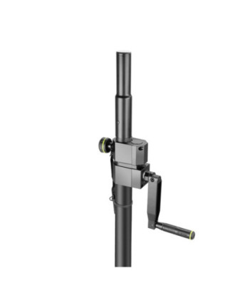 Gravity Adjustable Speaker Pole with Crank