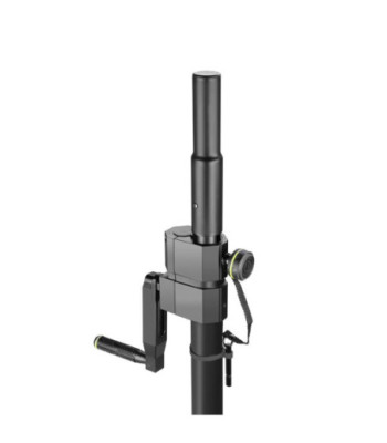 Gravity Adjustable Speaker Pole with Crank