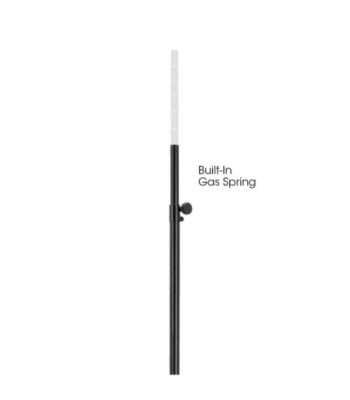 Gravity Adjustable Gas Spring Speaker Pole 35 mm to M20