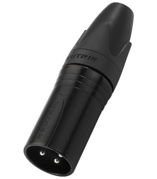 Neutrik XLR-stik han - NC-3MXXBAG NEUTRIK