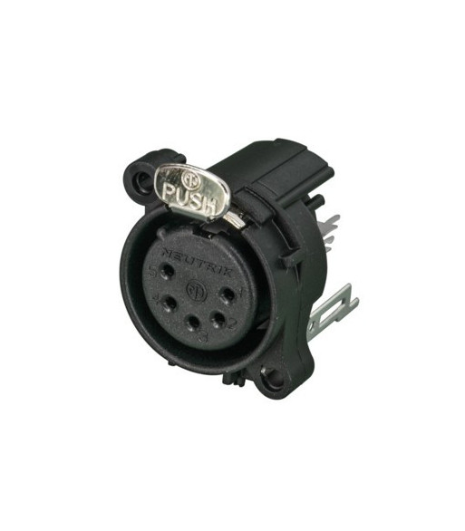 Neutrik XLR chassis connector 5-pole female  Neutrik®