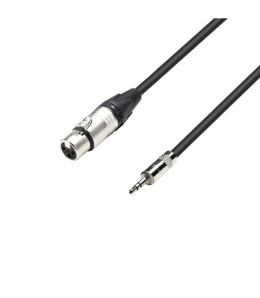 Balanced Cable Neutrik® XLR female to Minijack TRS | 3 m