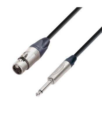 Microphone Cable | Neutrik® XLR Female x Jack TS | 3 m