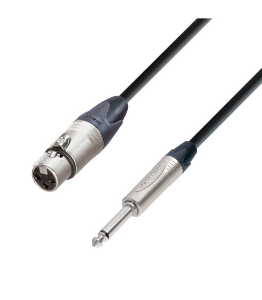 Microphone Cable | Neutrik® XLR Female x Jack TS | 3 m
