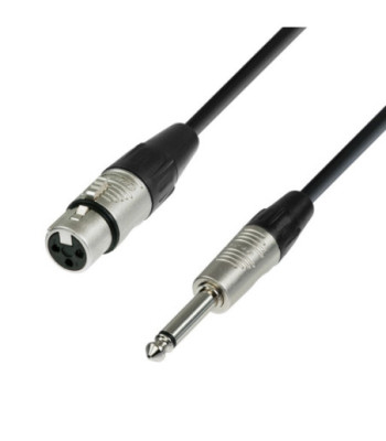 Microphone Cable | Rean® XLR Female x Jack TS | 6 m