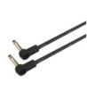 Pedalboard Patch Cable | Adam Hall® angled Jack TS | 0.15 m