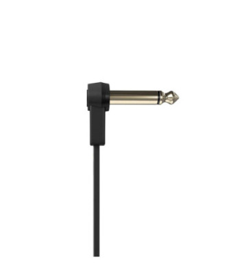 Pedalboard Patch Cable | Adam Hall® angled Jack TS | 0.1 m