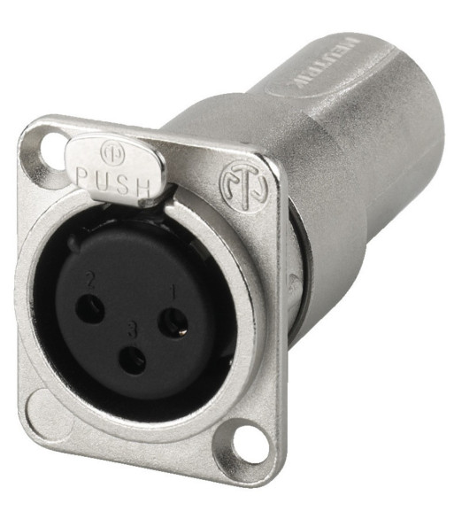 Neutrik XLR-adapter - NA-3FDM NEUTRIK