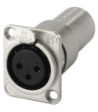 Neutrik XLR-adapter - NA-3FDM NEUTRIK