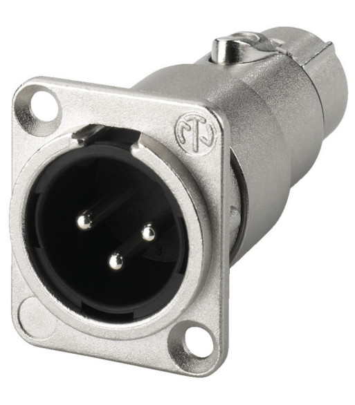 Neutrik XLR-adapter - NA-3MDF NEUTRIK
