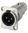 Neutrik XLR-adapter - NA-3MDF NEUTRIK