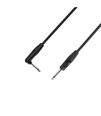 Patch Cable | Rean® Angled Jack TS x Jack TS | 0.9 m