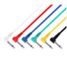 Patch Cable | Set of 6 Adam Hall® Jack TS | 0.6 m