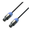 Speaker Cable | Adam Hall® Plugs 2 x 1.5 mm² | 2 m