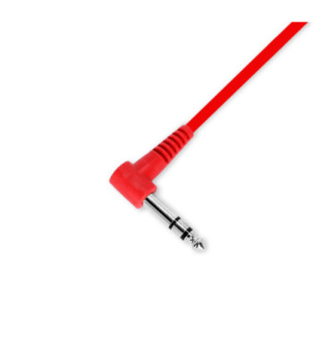 Patch Cable set of 6 different coloured angled Jack TRS | 0.9 m