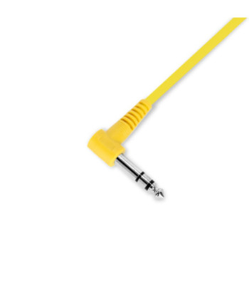 Patch Cable set of 6 different coloured angled Jack TRS | 0.15 m