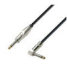 Intrument Cable | Adam Hall® Angled Jack TS x Jack TS | 6 m