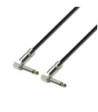 Patch Cable | Adam Hall® Angled Jack TS | 0.9 m