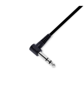 Patch Cable set of 6 different coloured angled Jack TRS | 0.3 m