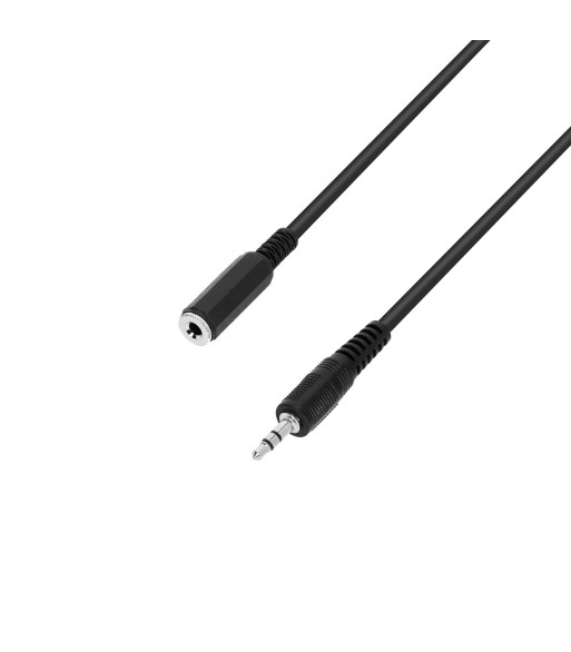 Balanced Cable | Adam Hall® Minijack Female x Minijack | 1 m