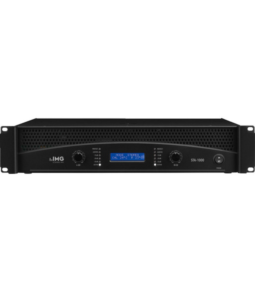 IMG STAGELINE PA-forstærker 2x500W - STA-1000