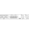 Digital forstærker 2x125Wrms - STA-200D Monacor
