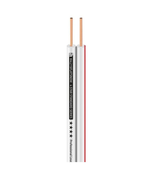 Flat Speaker Cable | 1.5 mm² AWG16 | 100 m - 100 meter