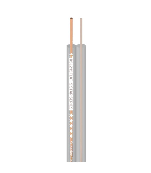 Flat Speaker Cable | 1.5 mm² AWG13 | 100 m - 100 meter