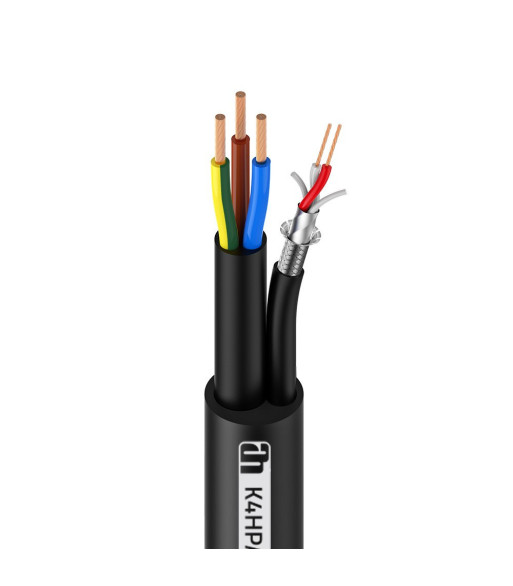 Hybrid Cable | Power & Audio | 3 x 1.5 mm² & 2 x 0.22 mm² | 100 m - 100 meter