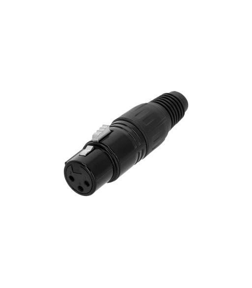 XLR plug 3-pole female