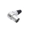 XLR plug 3-pole male | Winkelstecker