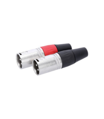 XLR plug 3-pole male | Paar
