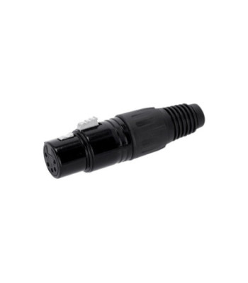XLR plug 5-pole female