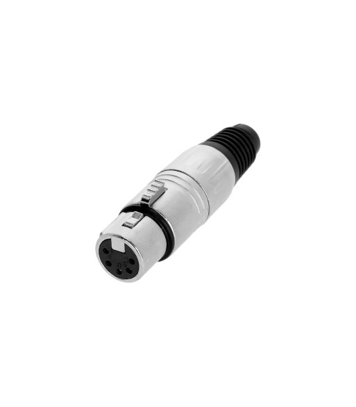 XLR plug 5-pole female