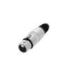 XLR plug 5-pole female